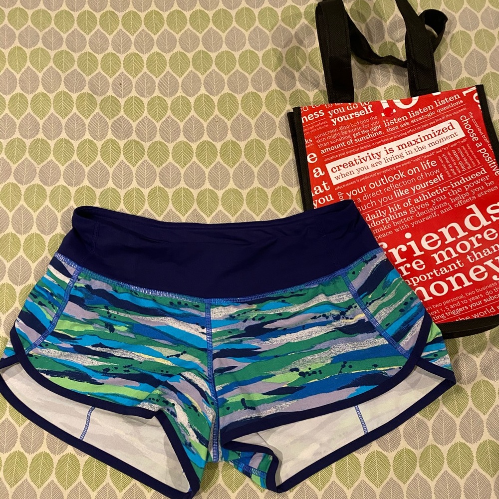 Lululemon Speed Shorts Size 4
